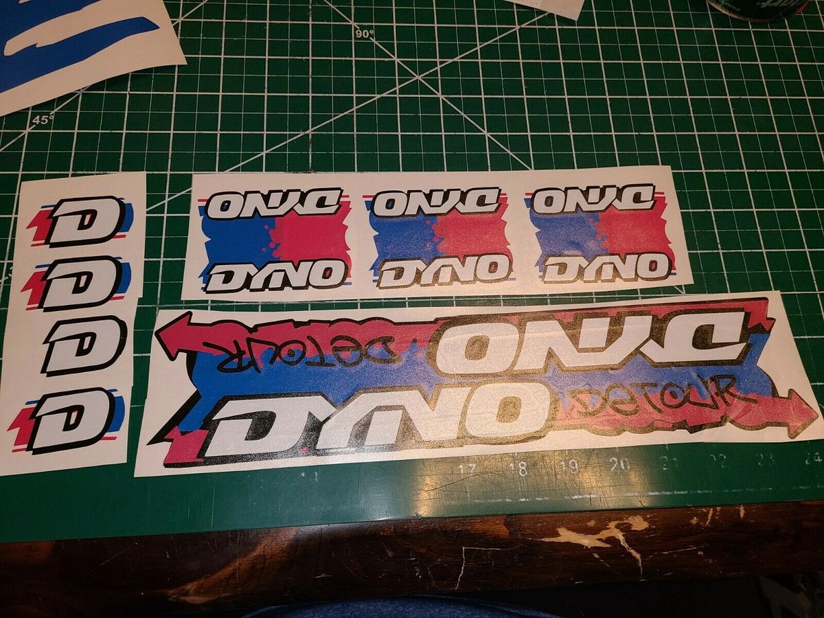 Dyno detour decals cheap